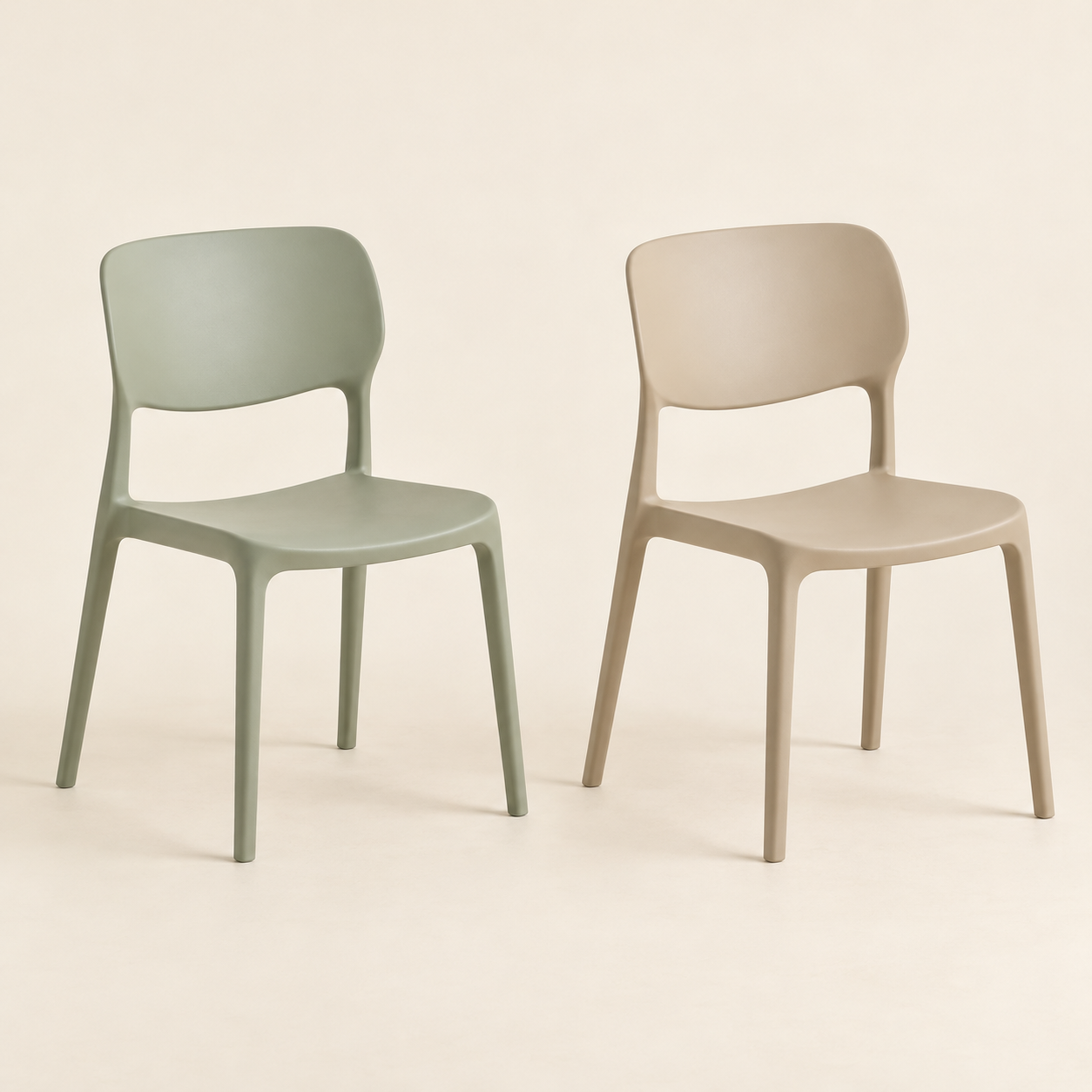 Willow Side Chair in Sage and Sand
